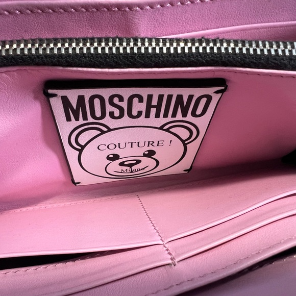 Moschino Pink Space Bear Wallet - Picture 14 of 17